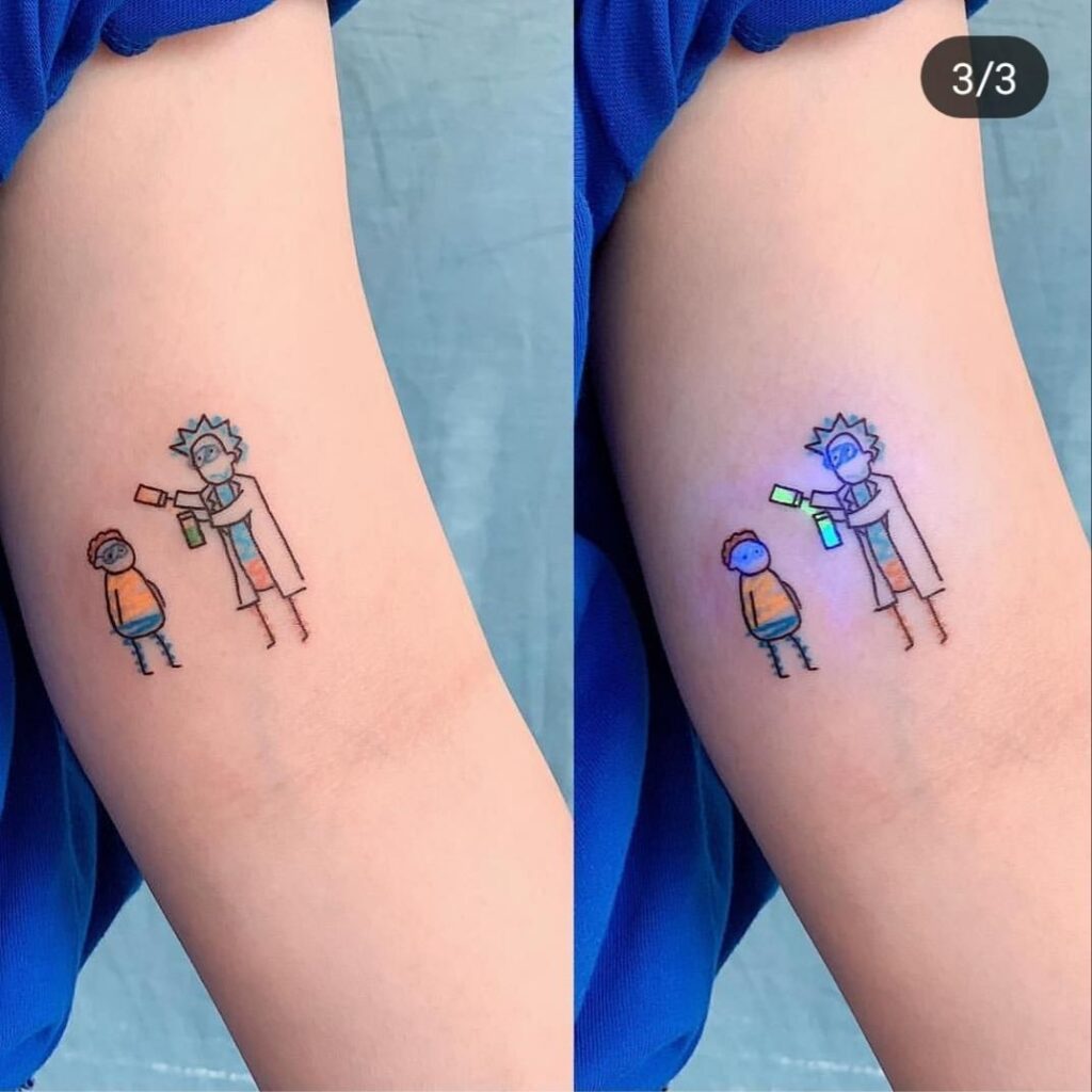 Rick And Morty Tattoos 166