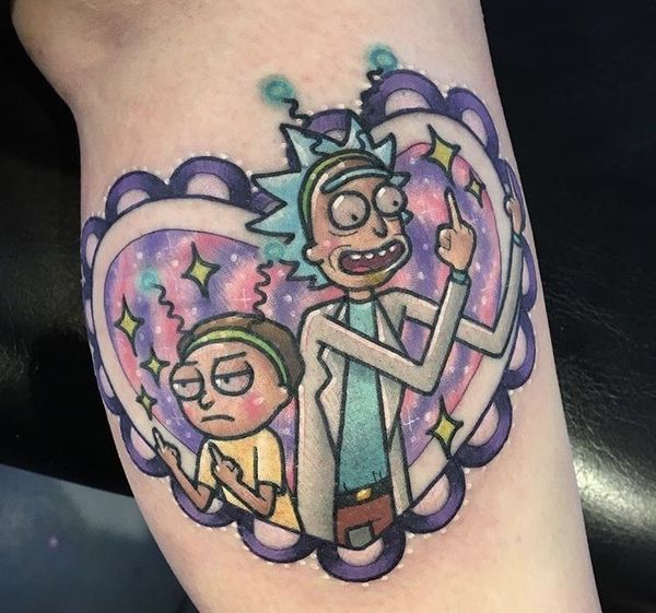 Rick And Morty Tattoos 171