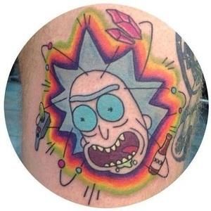 Rick And Morty Tattoos 172