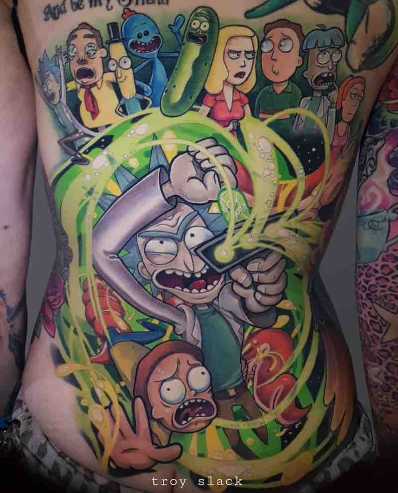 Rick And Morty Tattoos 176