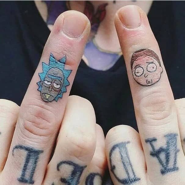 Rick And Morty Tattoos 177