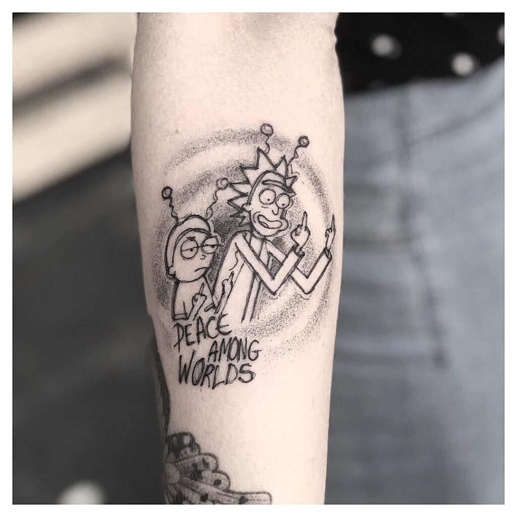 Rick And Morty Tattoos 18