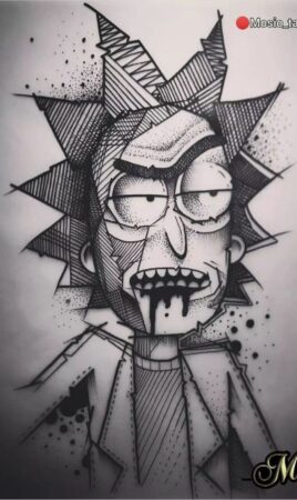 200+ Best Rick and Morty Tattoos (2022) - TattoosBoyGirl