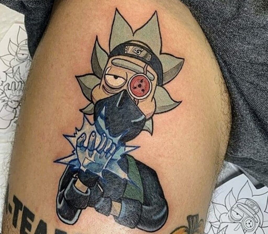 Rick And Morty Tattoos 21