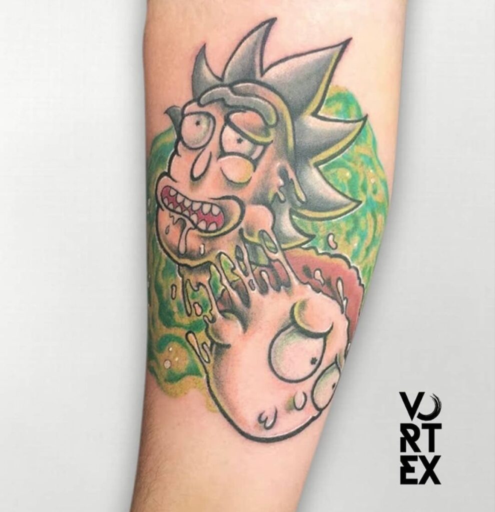 Rick And Morty Tattoos 22
