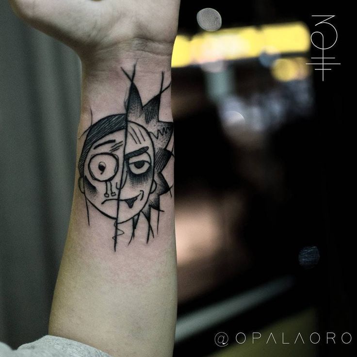 Rick And Morty Tattoos 29