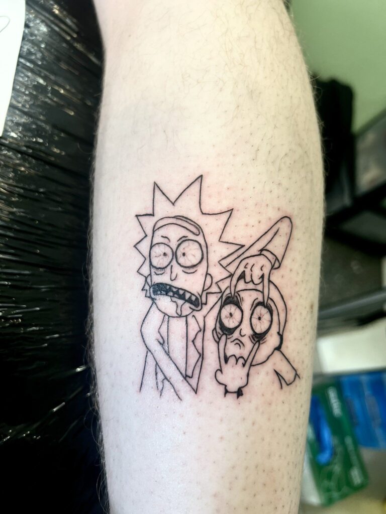 Rick And Morty Tattoos 30