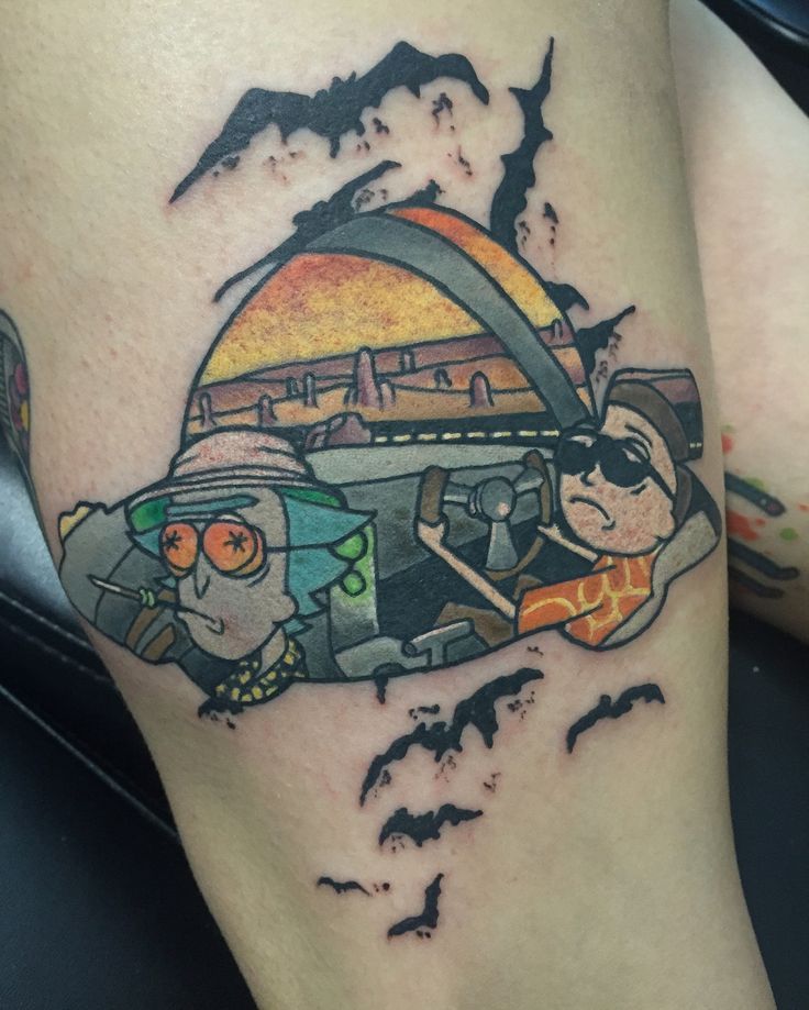 Rick And Morty Tattoos 40