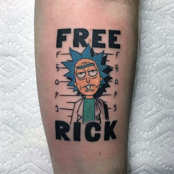 Rick And Morty Tattoos 5