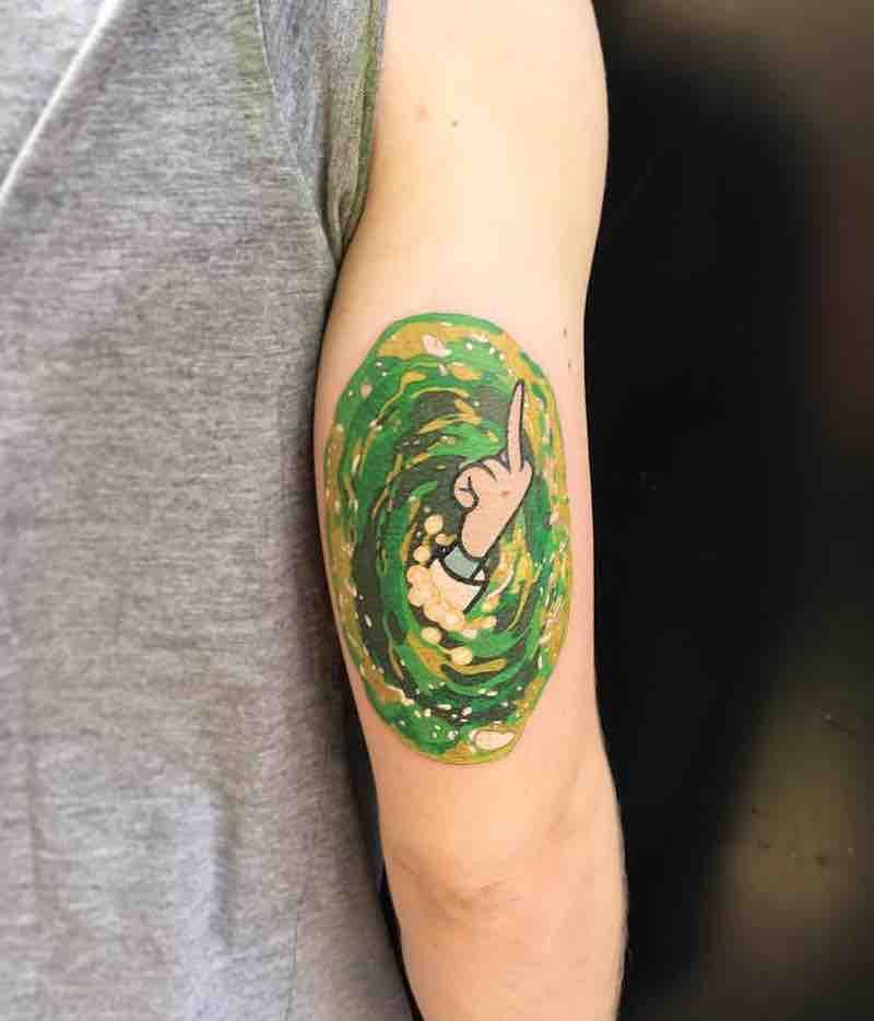 Rick And Morty Tattoos 59