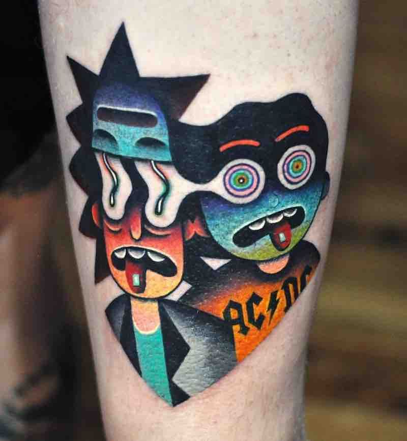 Rick And Morty Tattoos 60