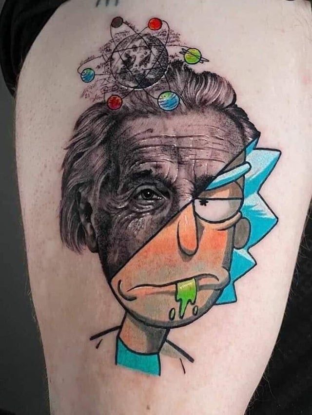 Rick And Morty Tattoos 61