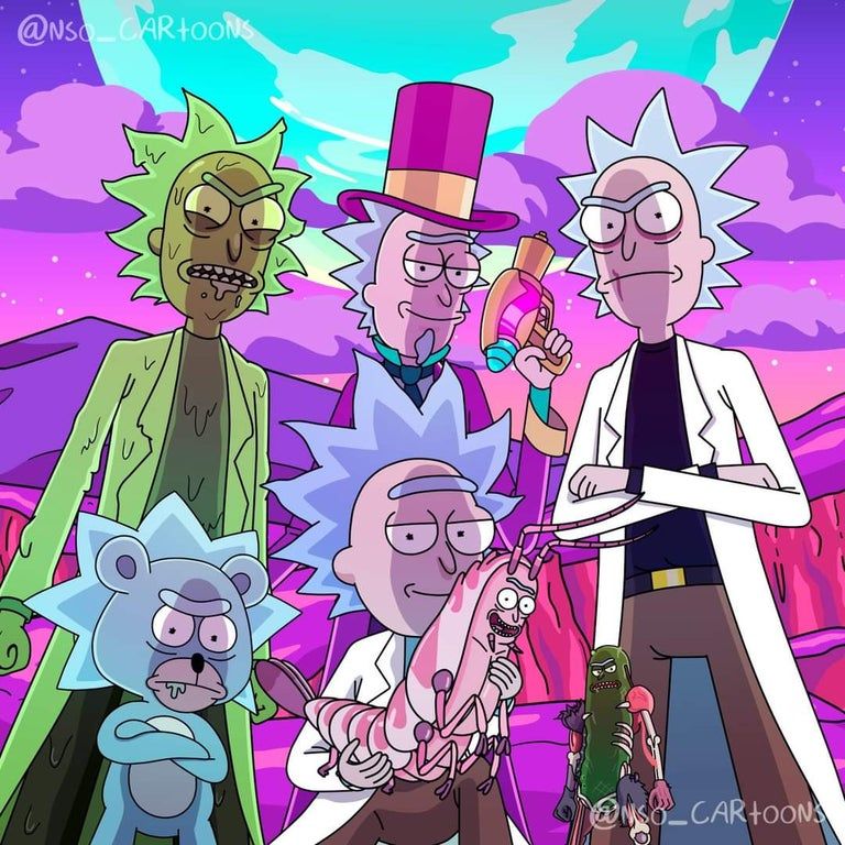 Rick And Morty Tattoos 62