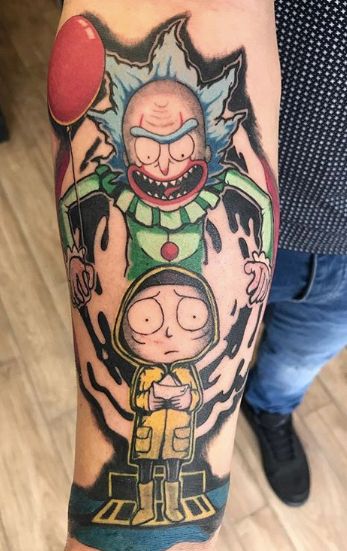 Rick And Morty Tattoos 67