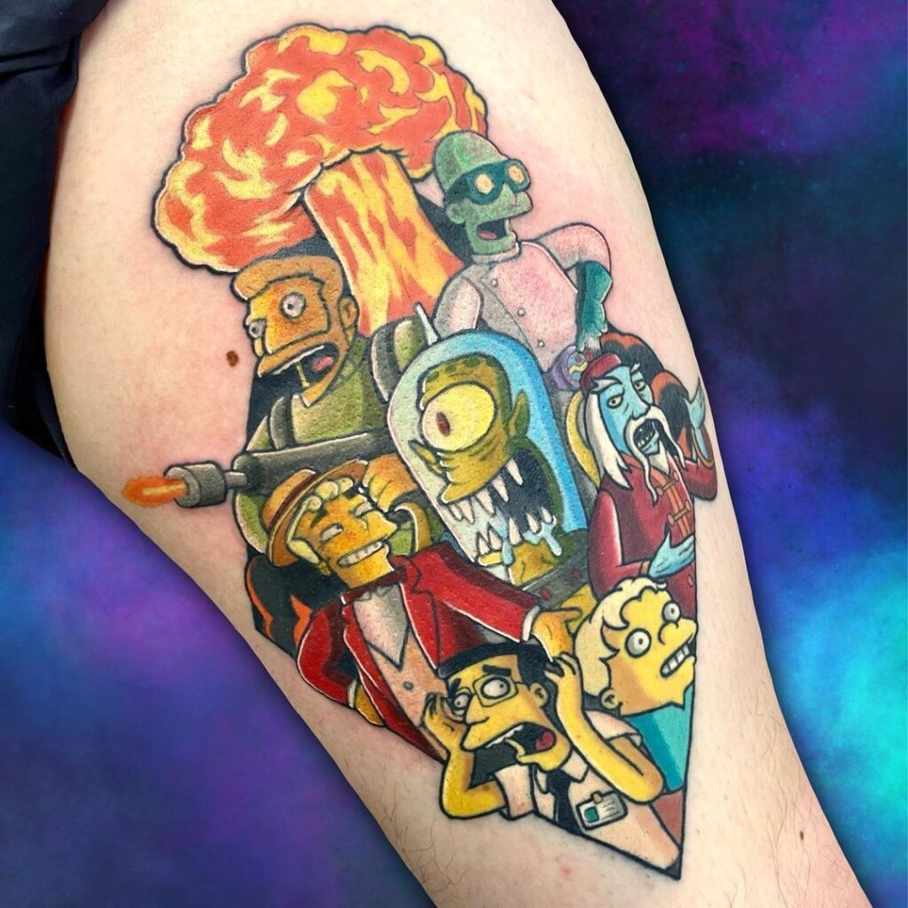 Rick And Morty Tattoos 68