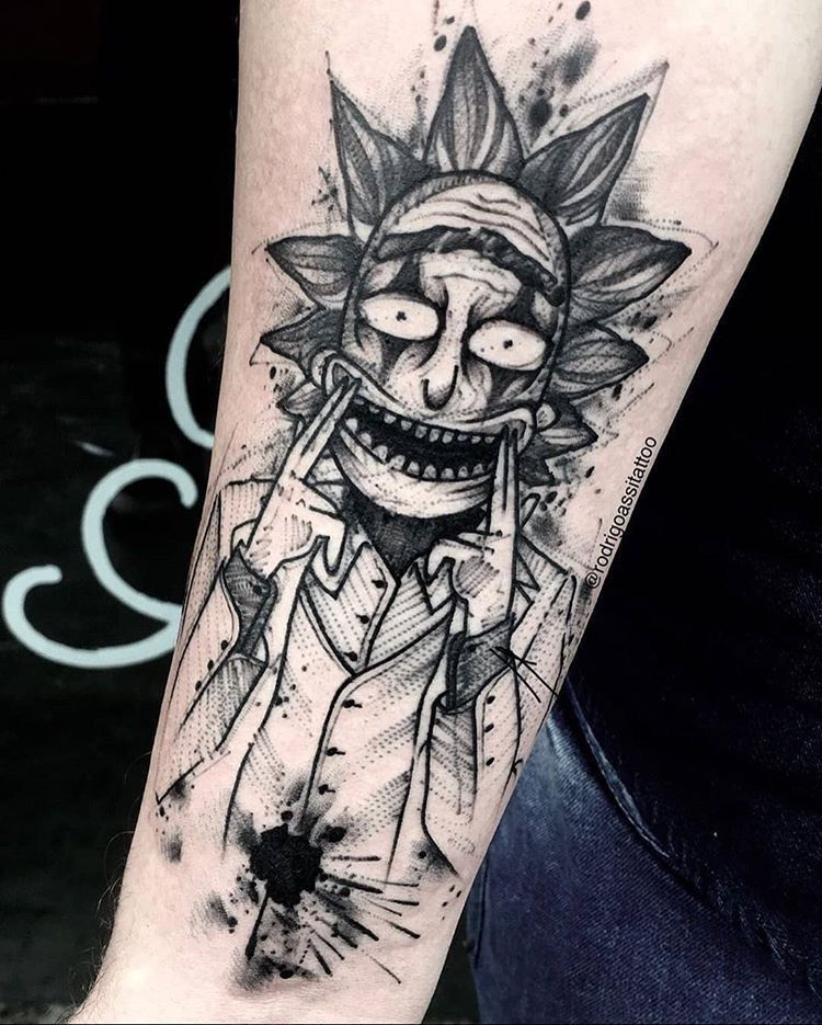 Rick And Morty Tattoos 69