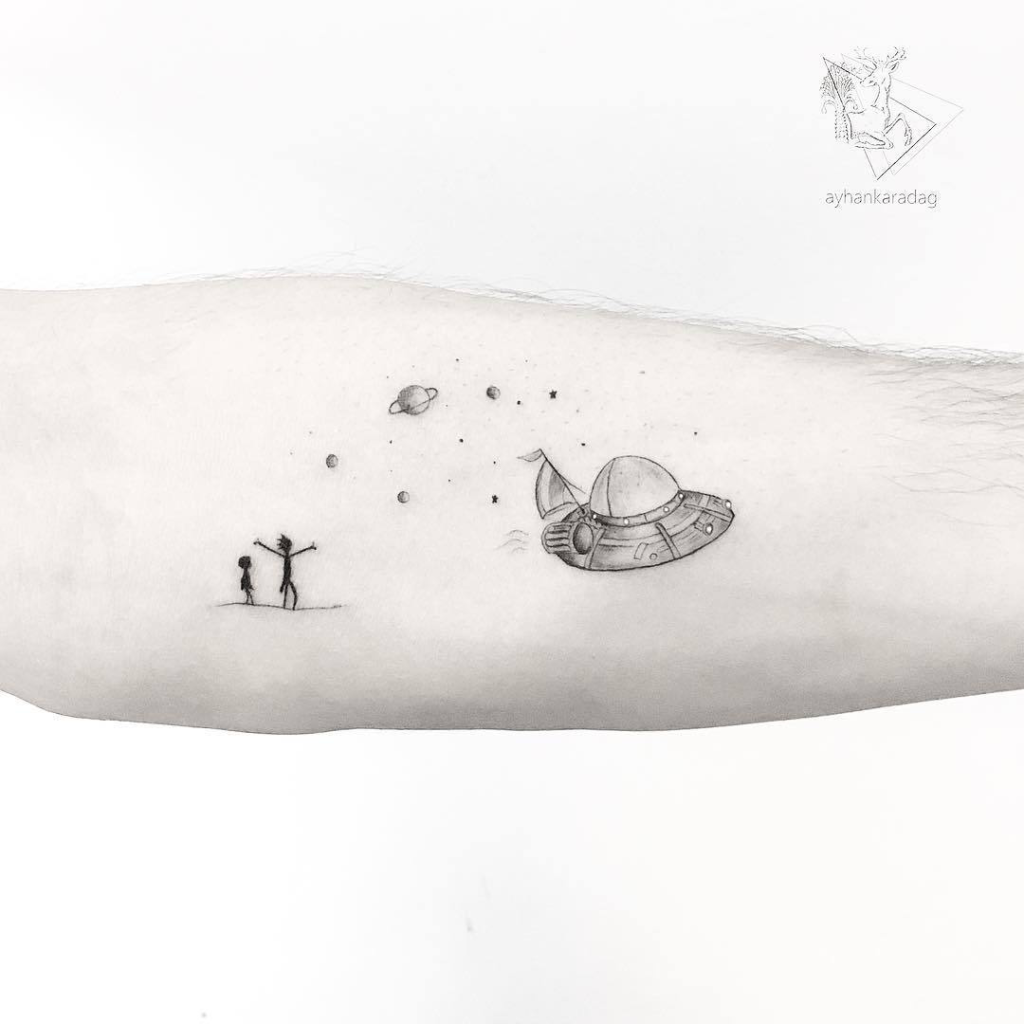 Rick And Morty Tattoos 7