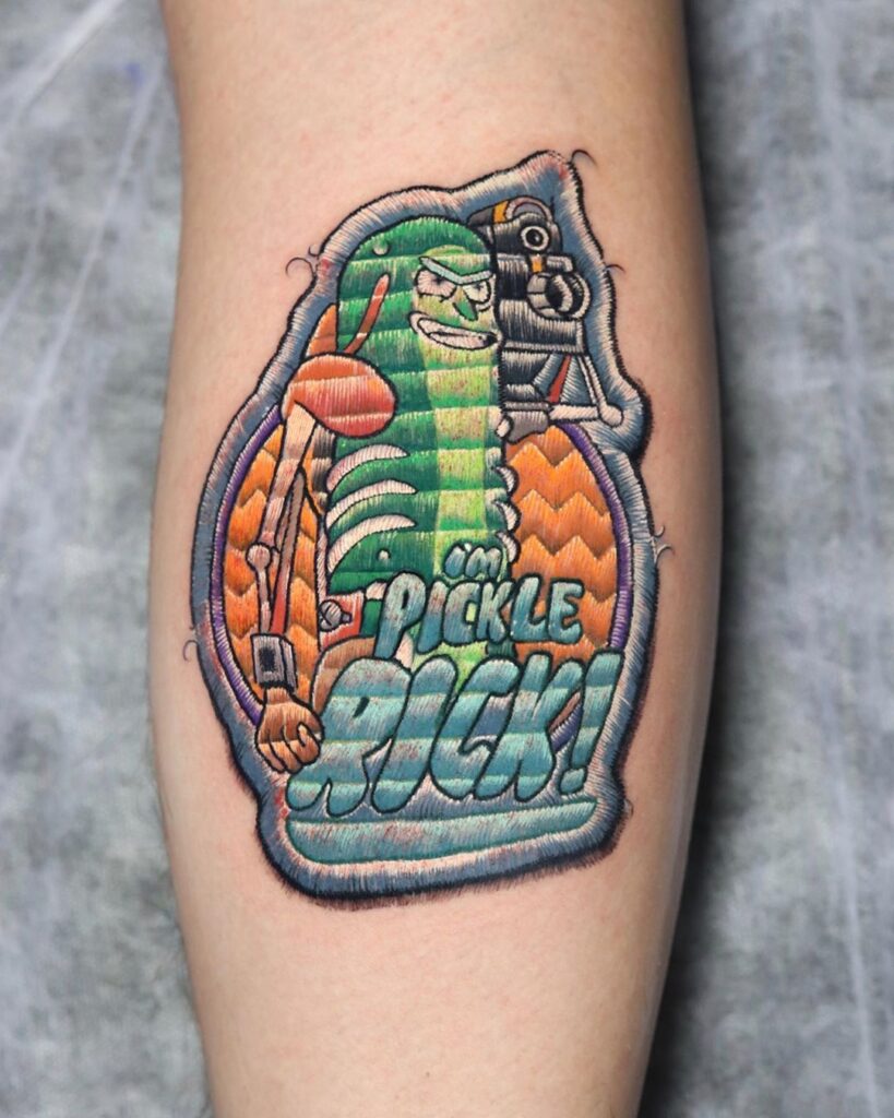 Rick And Morty Tattoos 74