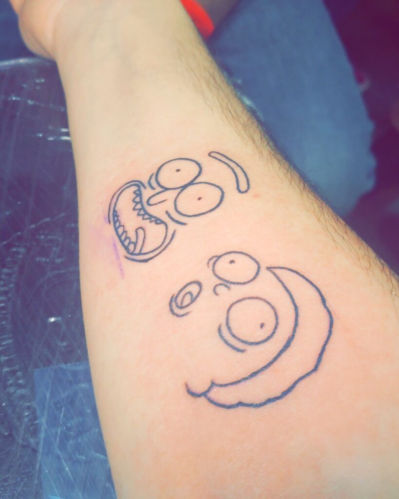 Rick And Morty Tattoos 77