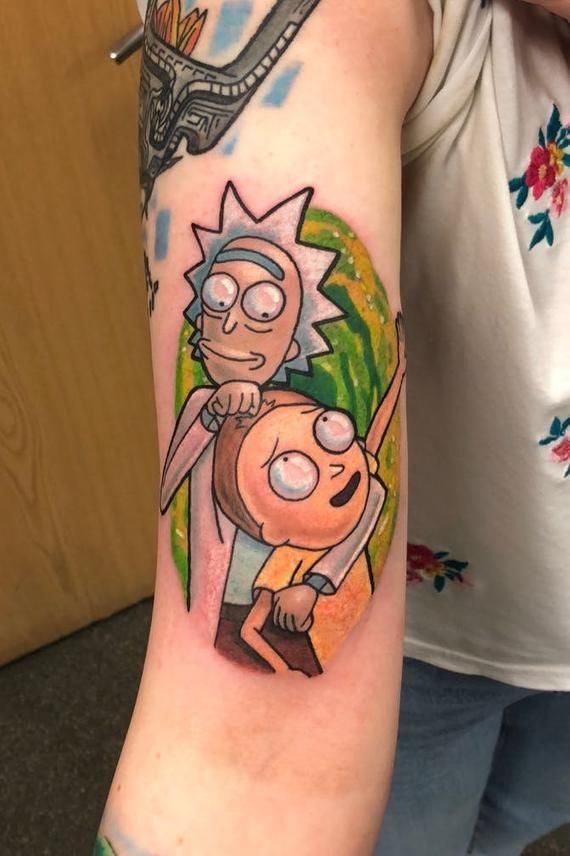 Rick And Morty Tattoos 78