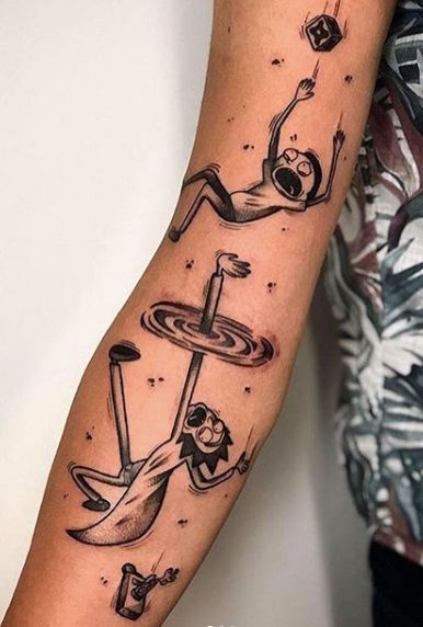 Rick And Morty Tattoos 8