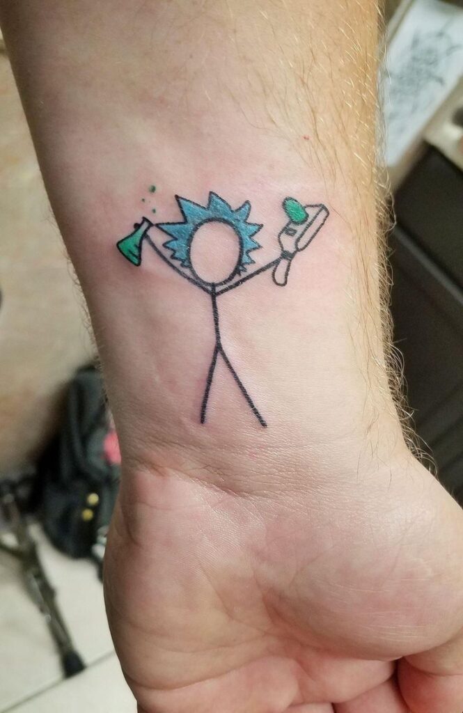 Rick And Morty Tattoos 83