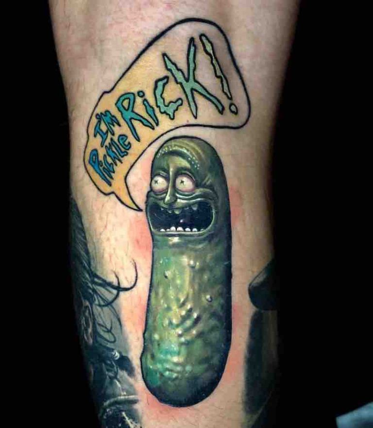 Rick And Morty Tattoos 93