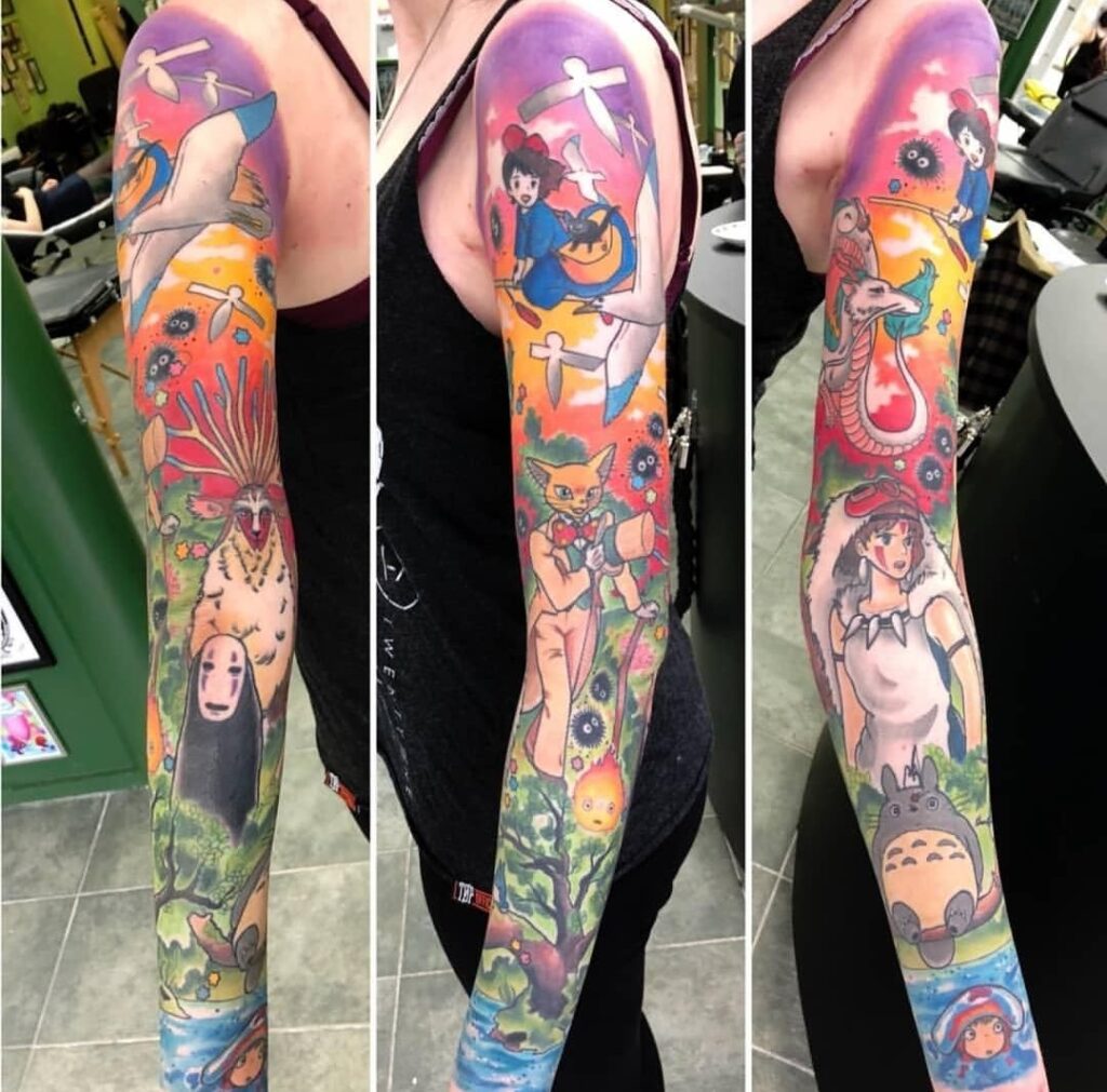 Studio Ghibli Tattoos 124