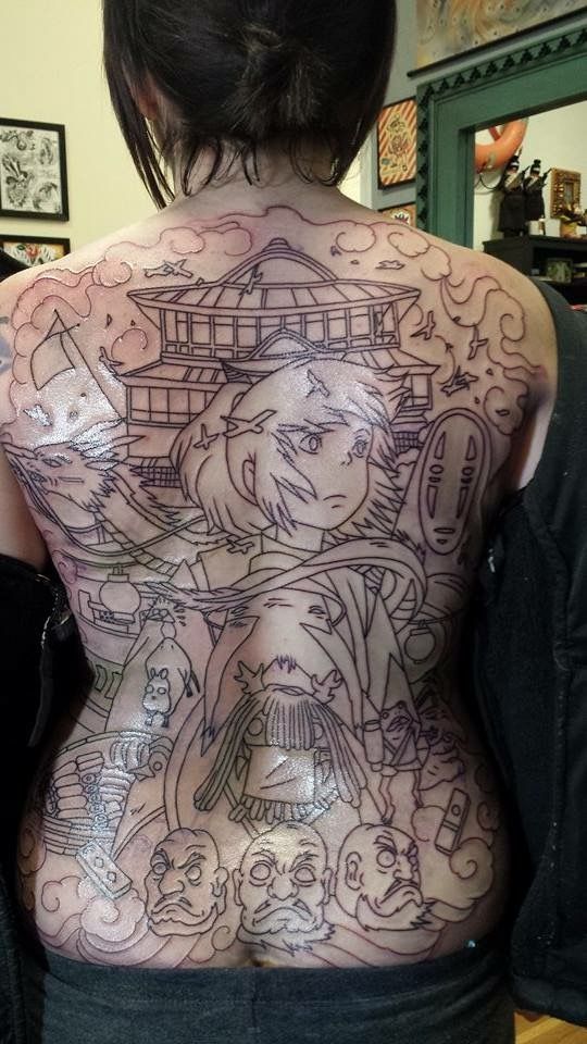 Studio Ghibli Tattoos 125