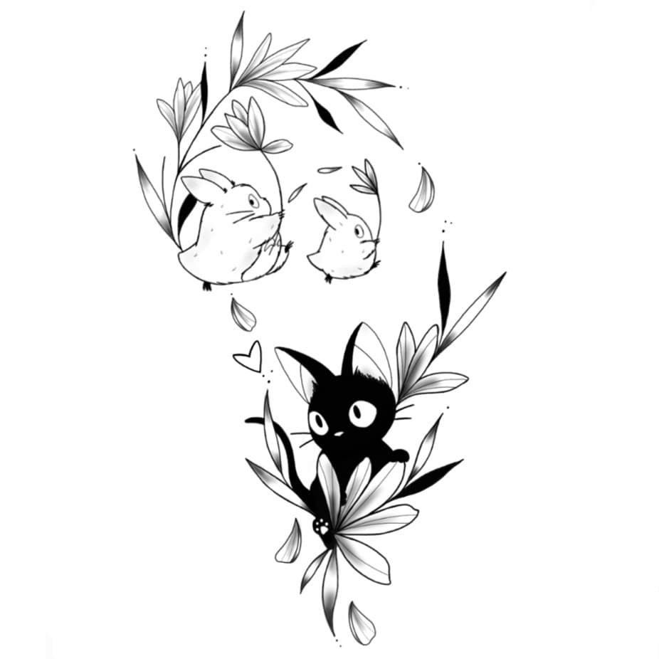 Studio Ghibli Tattoos 142