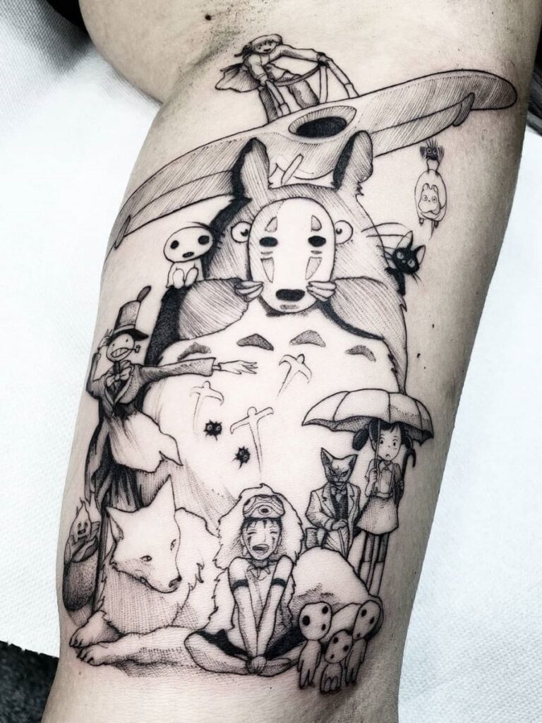 Studio Ghibli Tattoos 188