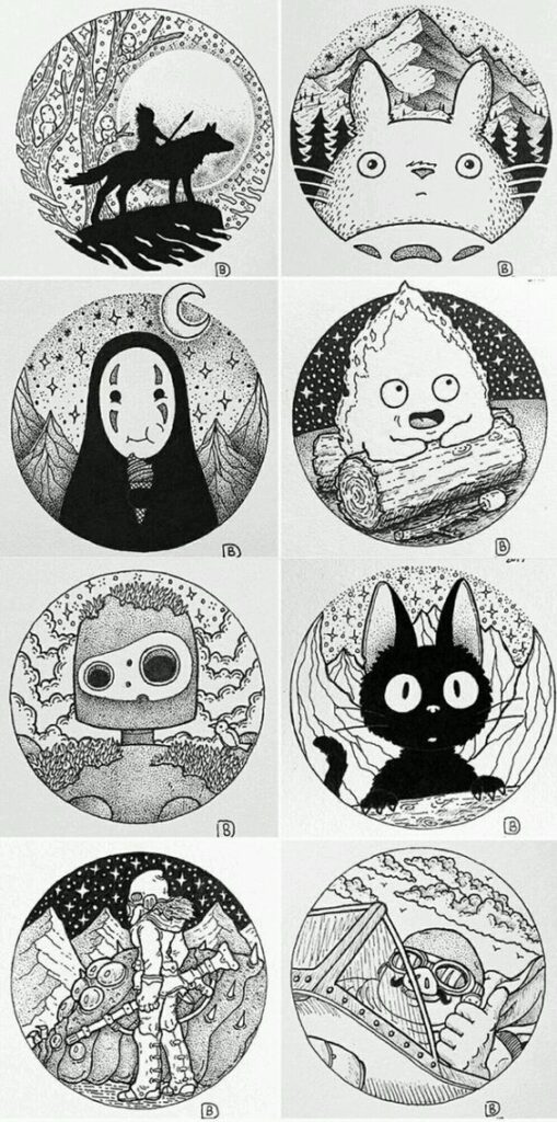 Studio Ghibli Tattoos 31