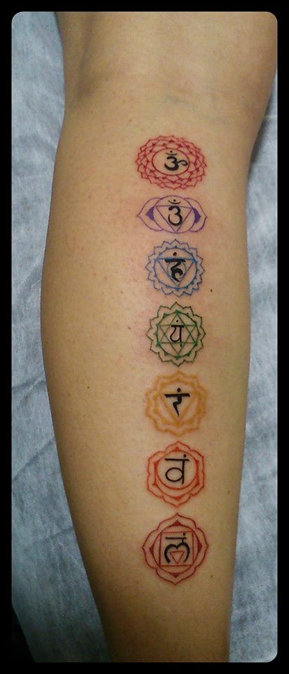 Chakra Tattoos 141