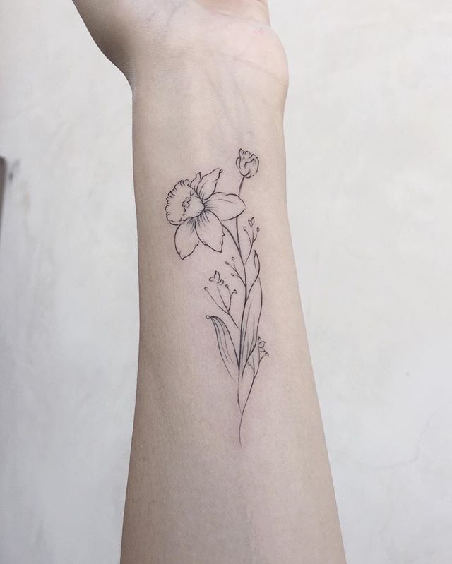 Daffodil Tattoos 116
