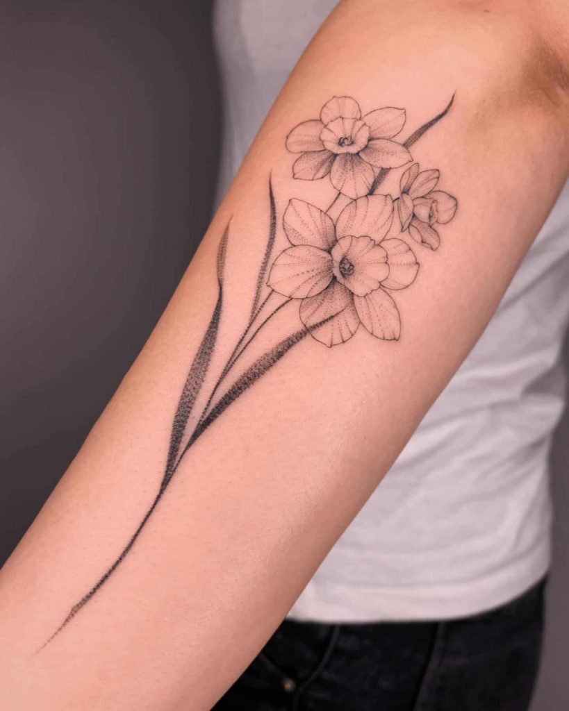Daffodil Tattoos 123