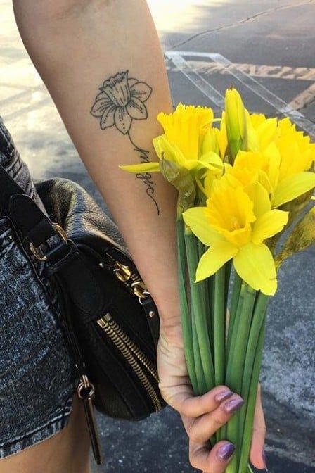Daffodil Tattoos 135