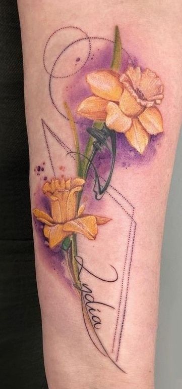 Daffodil Tattoos 136