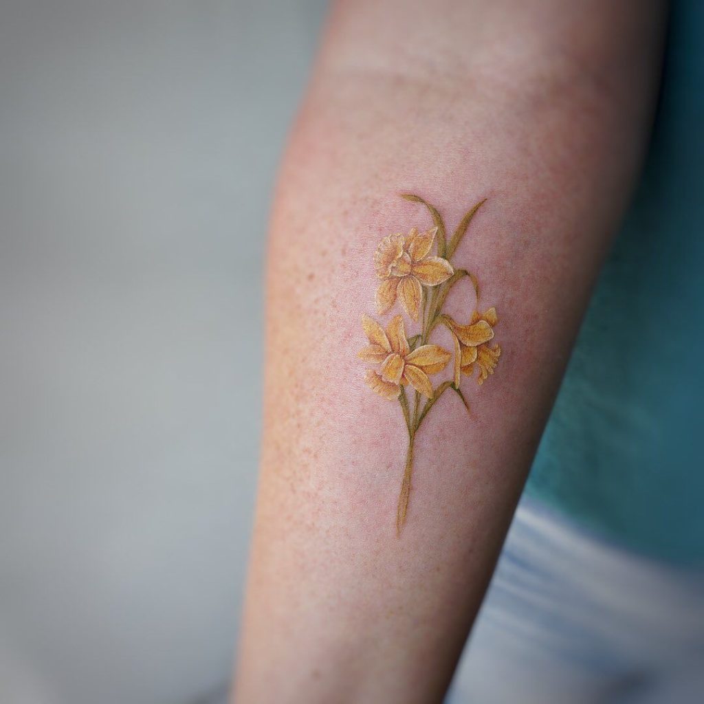 Daffodil Tattoos 139