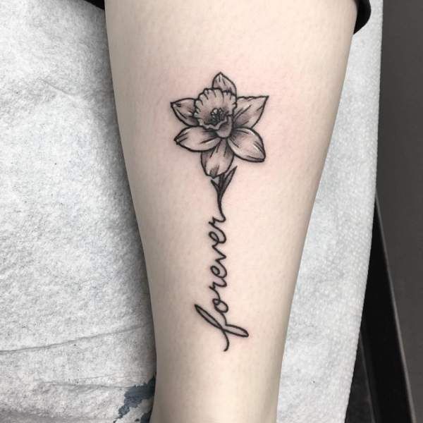 Daffodil Tattoos 14