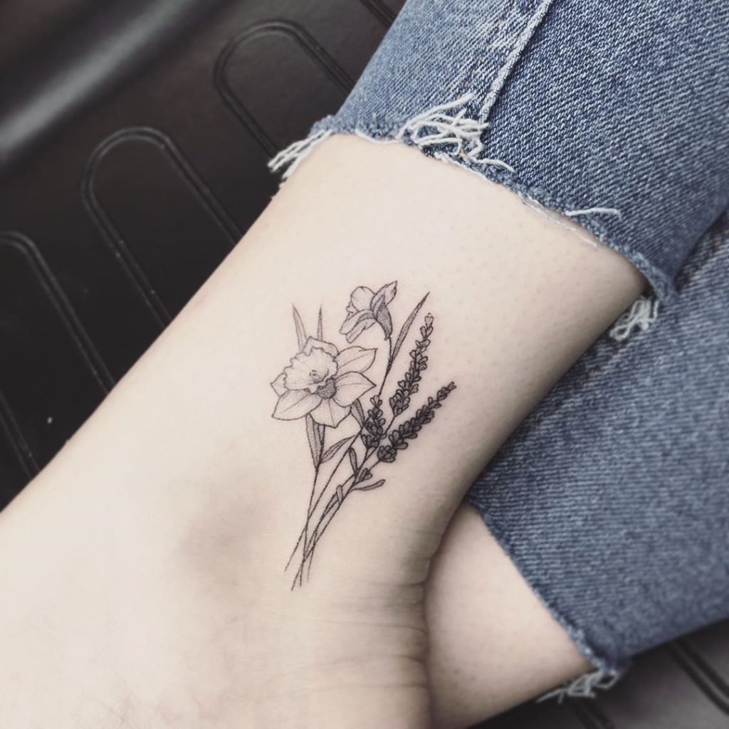 Daffodil Tattoos 18
