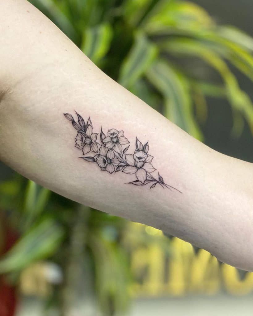 Daffodil Tattoos 186