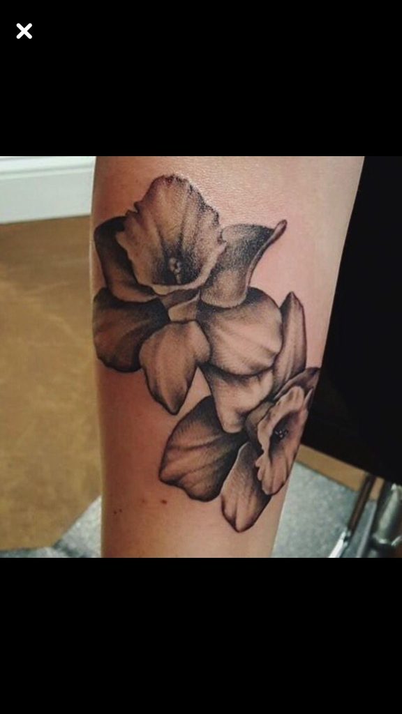 Daffodil Tattoos 19