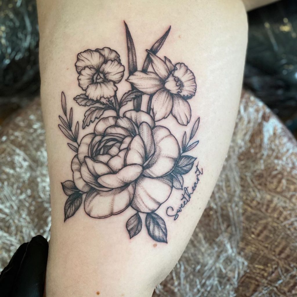 Daffodil Tattoos 38