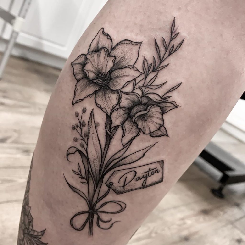 Daffodil Tattoos 41