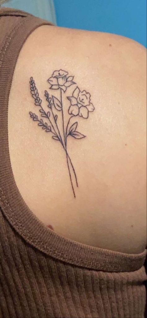 Daffodil Tattoos 44
