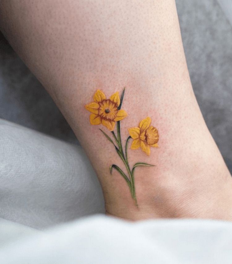 Daffodil Tattoos 48