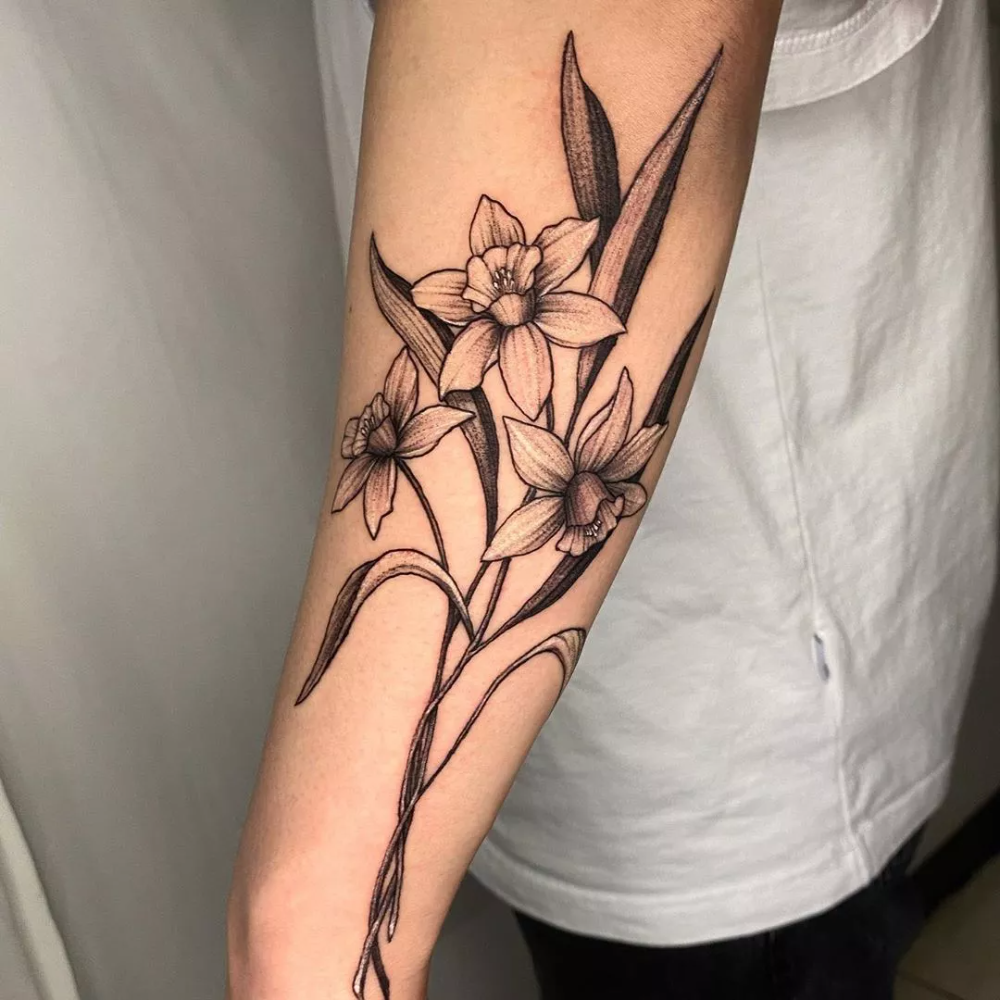 Daffodil Tattoos 6