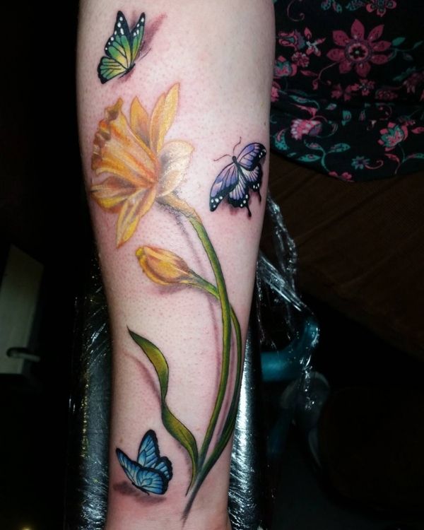 Daffodil Tattoos 60