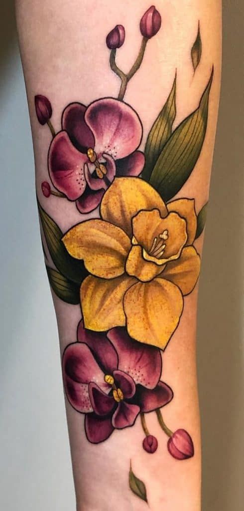 Daffodil Tattoos 73