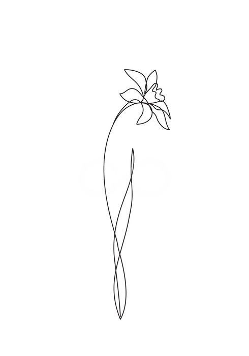 Daffodil Tattoos 75